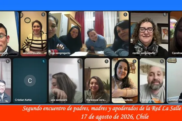 Segundo encuentro del año de padres, madres y apoderados de la Red La Salle Chile